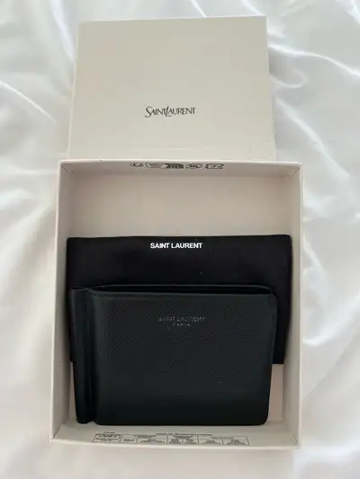 SaintLaurent Men’s Leather  Card Holder , View more