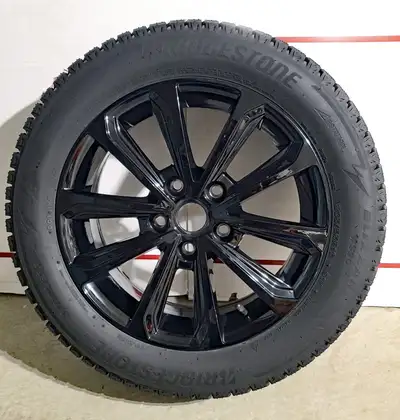 Tires: Bridgestone Blizzak WS90 - 205/55R16. Tires have 11/32 tread left (out of 12/32). Wheels: Rep...