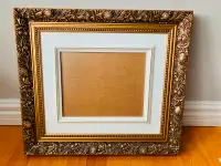 Encadrement Cadre Feuille d'or 10 X 8 Gold Wooden Frame 18 X 16