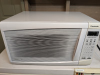 Microwave Panasonic White 1200W Inverter- Like New