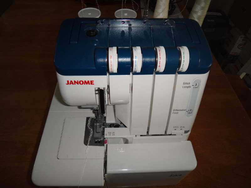 janome serger 2 4 thread machine Hobbies & Crafts Lethbridge Kijiji
