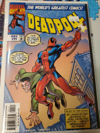 Deadpool #11 Dec 1997 Classic Spiderman Cover Homage