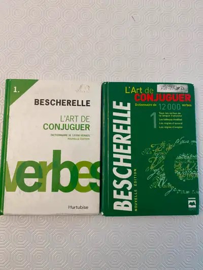 I am selling these Used Bescherelle Verb Books for $6 EACH.