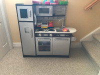 Play kitchen - stainless steel look