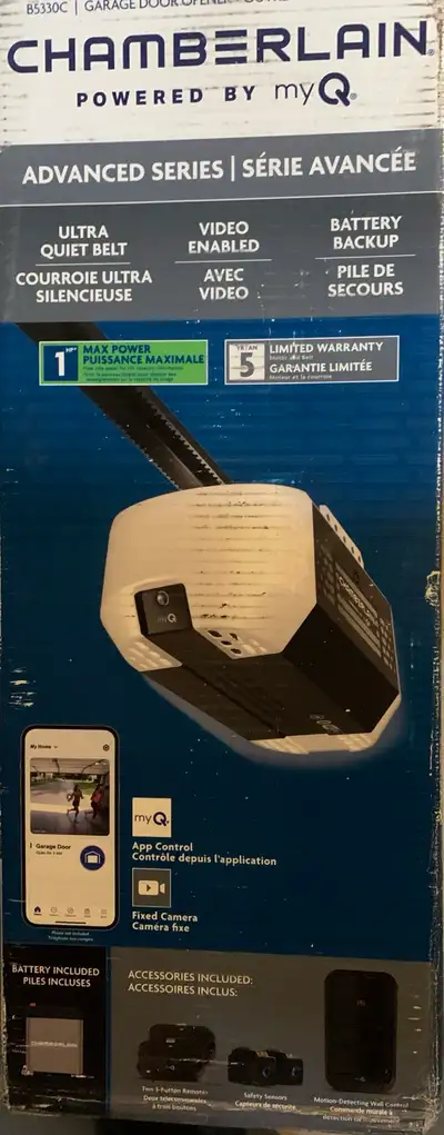 Chamberlain B5330C Garage Door Opener, View more