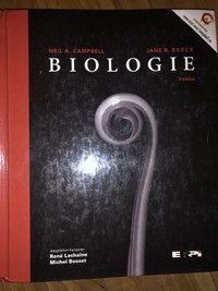 Biologie Campbell manuel 3e édition