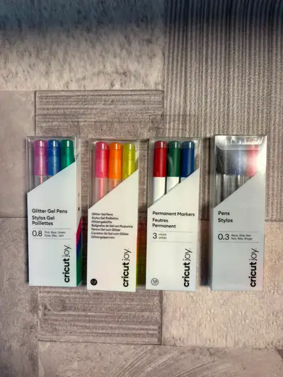 Lot de 4 paquets de crayons Cricut  pour Joy ou Joy XTRA, View more