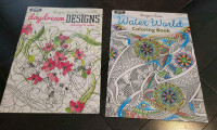 Adult colouring books (new)