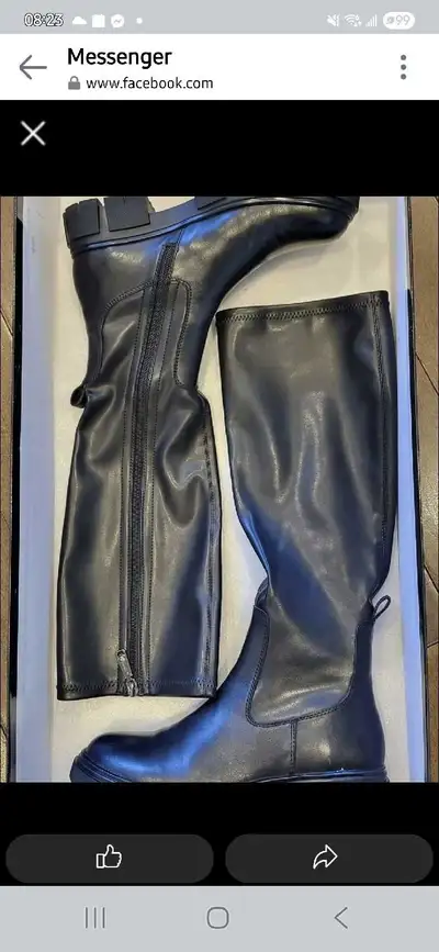"Blondo" waterproof black boots size 7.5, View more