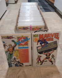 Marvel Age And Who's Who Comic Books