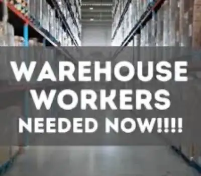 Employée d’entrepôt recherché Warehouse employee needed, View more