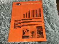 C-I-L Ammunition and Firearms booklet