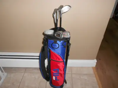 Mix Of Left/Right Handed Junior Golf Clubs + Bag, View more