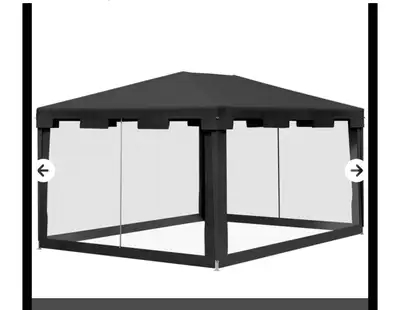 Outdoor Gazebo Canopy with Mesh, View more
