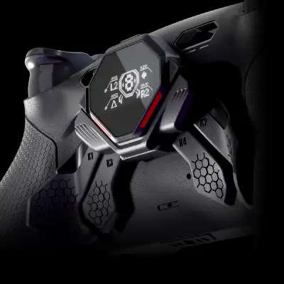 Includes 4 Back Paddles, Digital Clicky Triggers, Oled Remap screen.