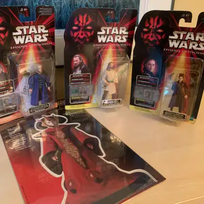 Lot of New in Pack Star Wars Episode 1 Action Figures, View more