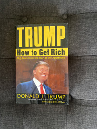 Trump: How to get rich book