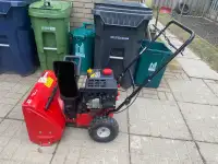 Snowblower, delivery 