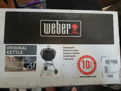 Weber Original Kettle 22-inch Charcoal BBQ PLUS NAPOLEON SMOKING, View more