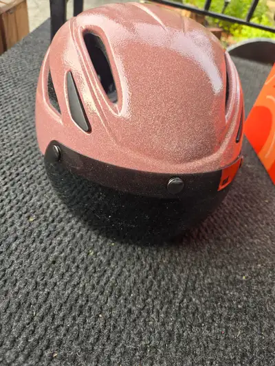 Bike Helmet and Cycling Sunglasses with LED Light, View more
