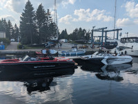 Dock at outer harbor marina for the summer