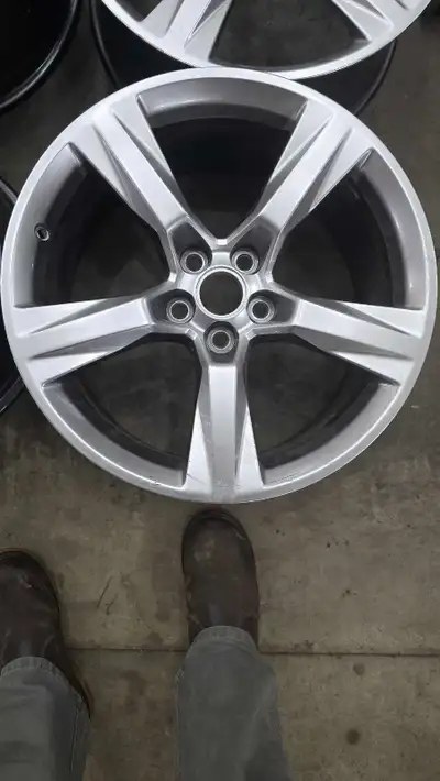 Full set of brand new oem camaro wheels rims 5x120 bolt pattern. These are not cheap replica wheels...