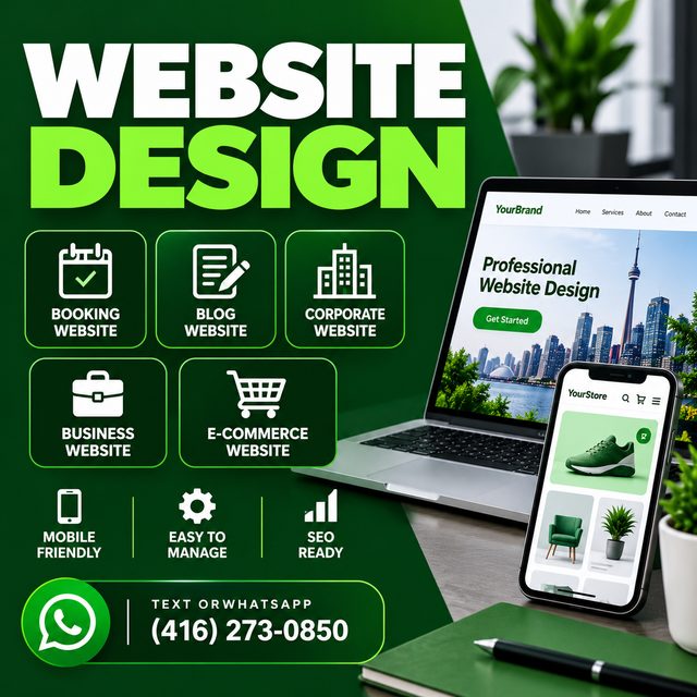BOOKING, BLOG, CORPORATE, BUSINESS, E-COMMERCE WEBSITE DESIGN