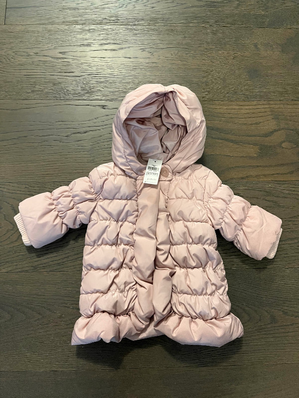 Baby gap pink winter jacket 0-6M NWT ret $118 in Clothing - 3-6 Months in City of Toronto - Image 3
