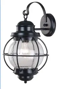 New Kenroy Home Hatteras Large Wall Lantern Lamp, Model# 90963GC