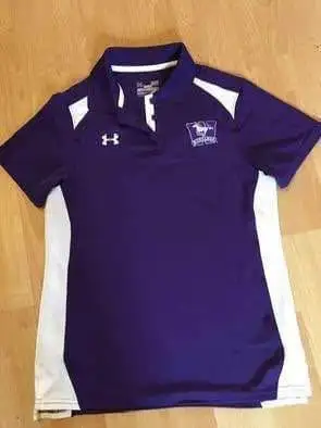 UWO University of Western Ontario Western Mustangs polo shirt, View more