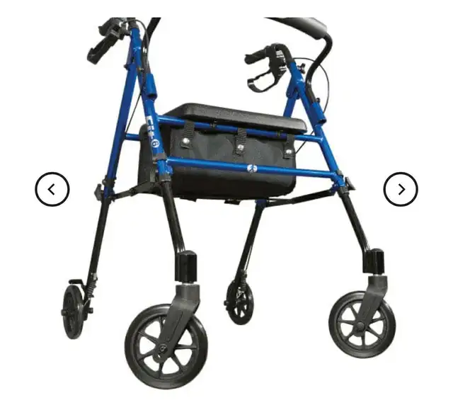 Hugo Fit 6 rolling walker with seat and closed storage-Invermere in Health & Special Needs in Revelstoke - Image 5