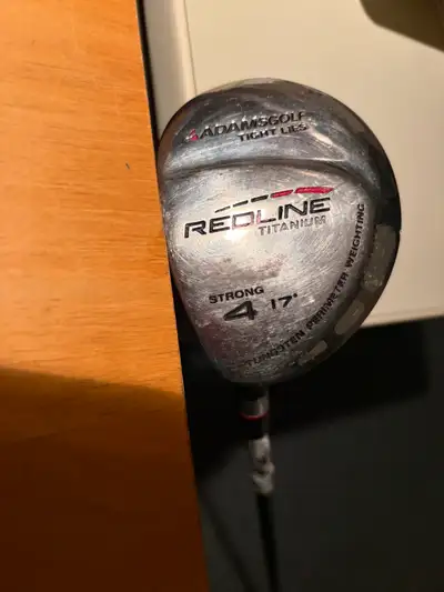 Adams Redline titanium Strong 4 wood 17 degree Left Hand, View more
