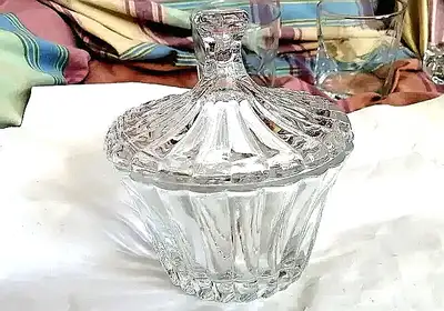 Glass Sugar Jar with Lid NEW, View more