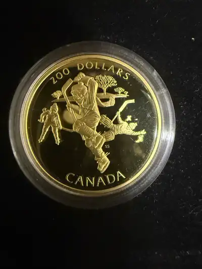 have a 1991$200 gold coin for sale. Coin is mint and in a capsule and complete with perfect conditio...