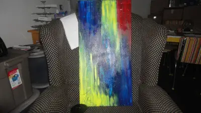peinture acrylique,allez voir mes autres annonces, View more