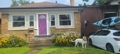 TWO BEDROOM WITH AN OFFICE BASEMENT APT, WALK TO COXWELL SUBWAY