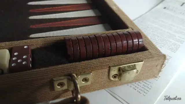 Backgammon en Corde du Roi - 9" in Toys & Games in Longueuil / South Shore - Image 7