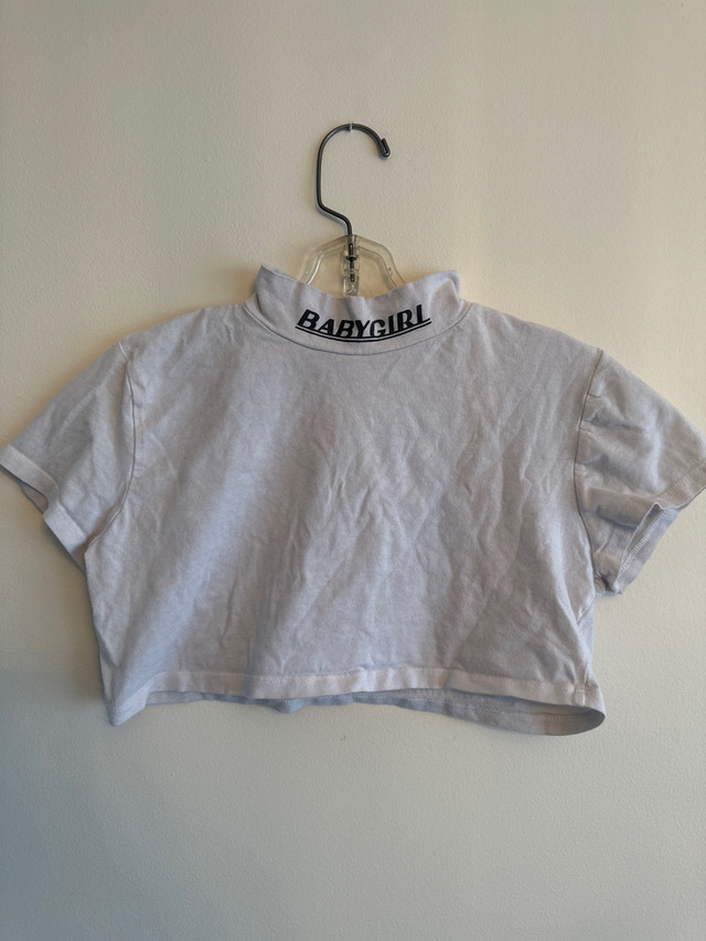 White crop top  in Women's - Tops & Outerwear in St. Albert