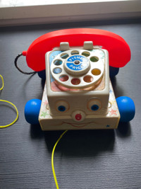 Fisher Price Chatter Phone Pull Toy with moving eyes