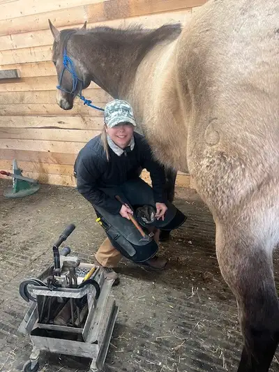 Quality farriers are in high demand right now, View more