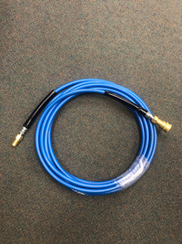 25 Foot 1/4” High Pressure Water Line Hose with Quick Dsconnects