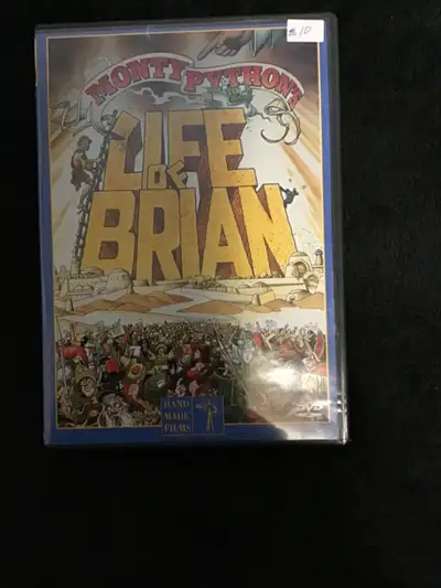 DVD Hand made films version Monty python Life of Brian $10 price drop sale $5