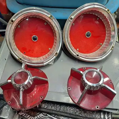 64 65 falcon taillights complete set. Sold my car. Yes there available, Cash only no Etransfers, Pic...