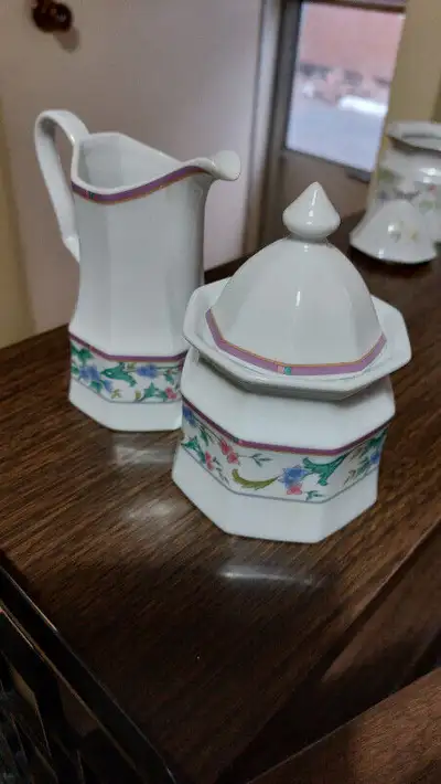 VINTAGE CREAM & SUGAR SETS, DISHES,  BOAT OVAL DISHES,  MUG, View more