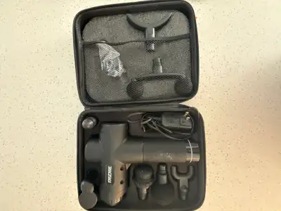 Fascare Massage Gun with Case & All Attachments!, View more