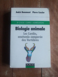 Biologie Animal de André Beaumont et Pierre Cassier