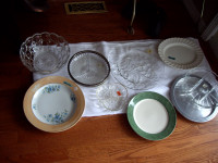 dishes serving (one w green border is eatons)