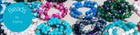 Sophia's Bead Bracelets, Necklaces, and Earings