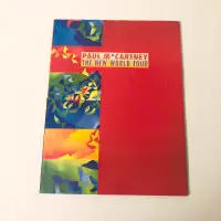 1993 Paul McCartney New World Tour Concert Program Tour Book