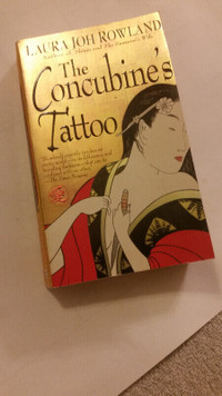 The Concubine's Tatoo Laura Jon Rowland paperback book